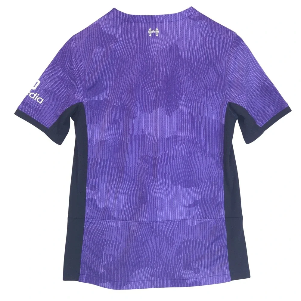 Nike Liverpool FC 23-24 Soccer Jersey Youth XL Third Kit Purple Dri-FIT